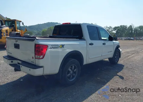 2013 Nissan Titan Pro-4X from USA, damaged, VIN 1N6AA0ECXDN309758